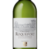 Vin personnalisé etiquette Bordeaux Blanc Chateau Roquefort
