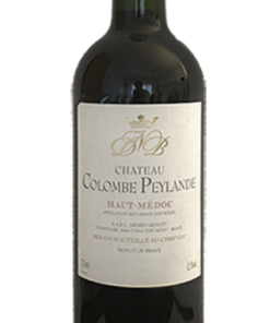 Vin personnalisé Haut Medoc Chateau Colombe Peylande